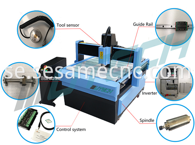 1 5kw Water Cooling Wood Cnc Engraving Router Machine